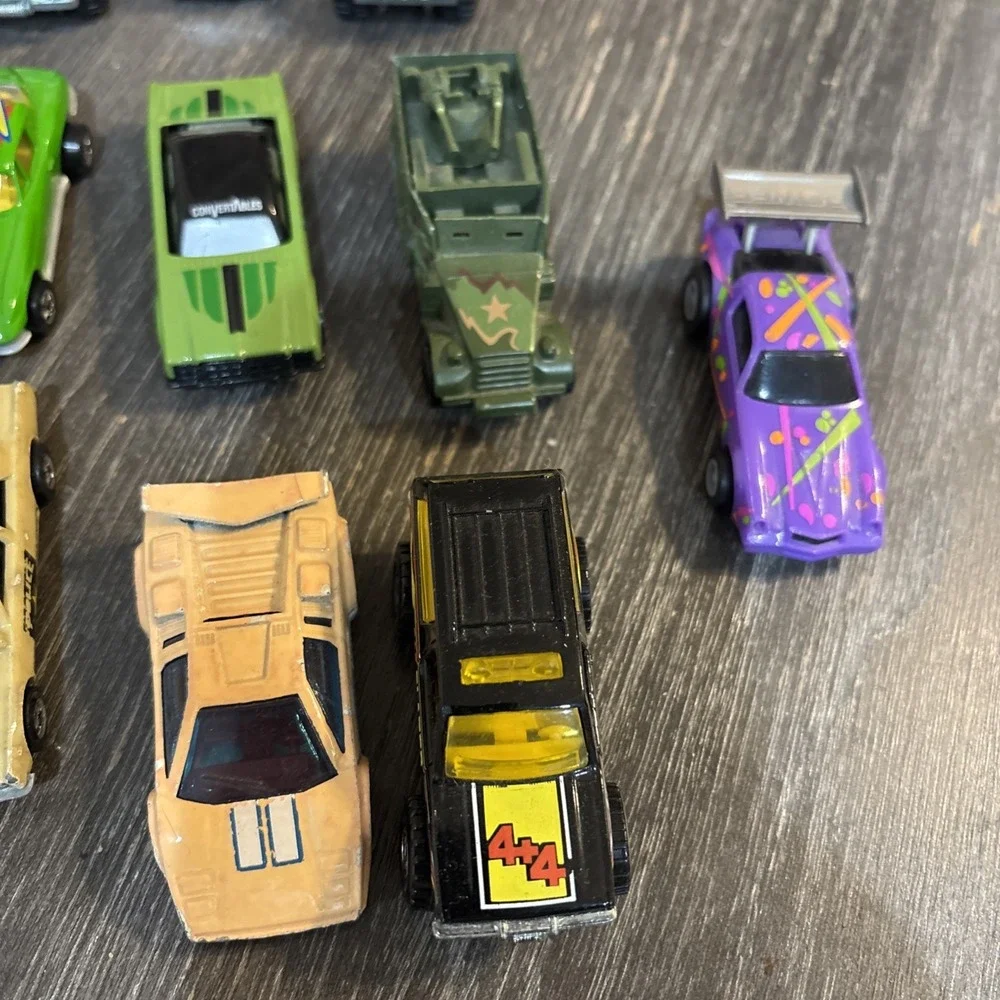 Vintage Hot Wheels Lot of 16 ,1970s 1980s 1990s